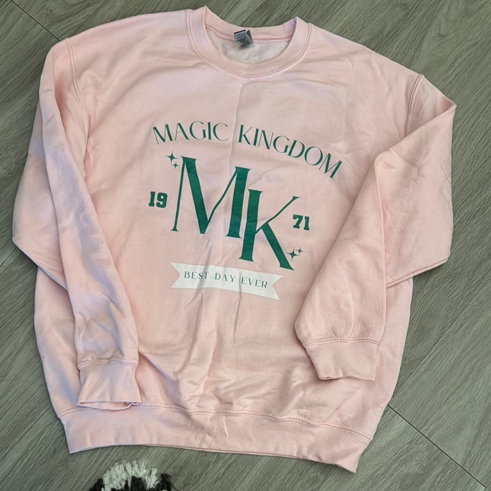 Magic Kingdom Pink Sweatshirt